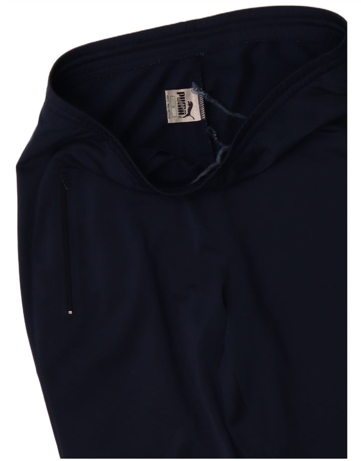 PUMA Pantalones de chándal para mujer Joggers UK 4 XS Azul Poliéster