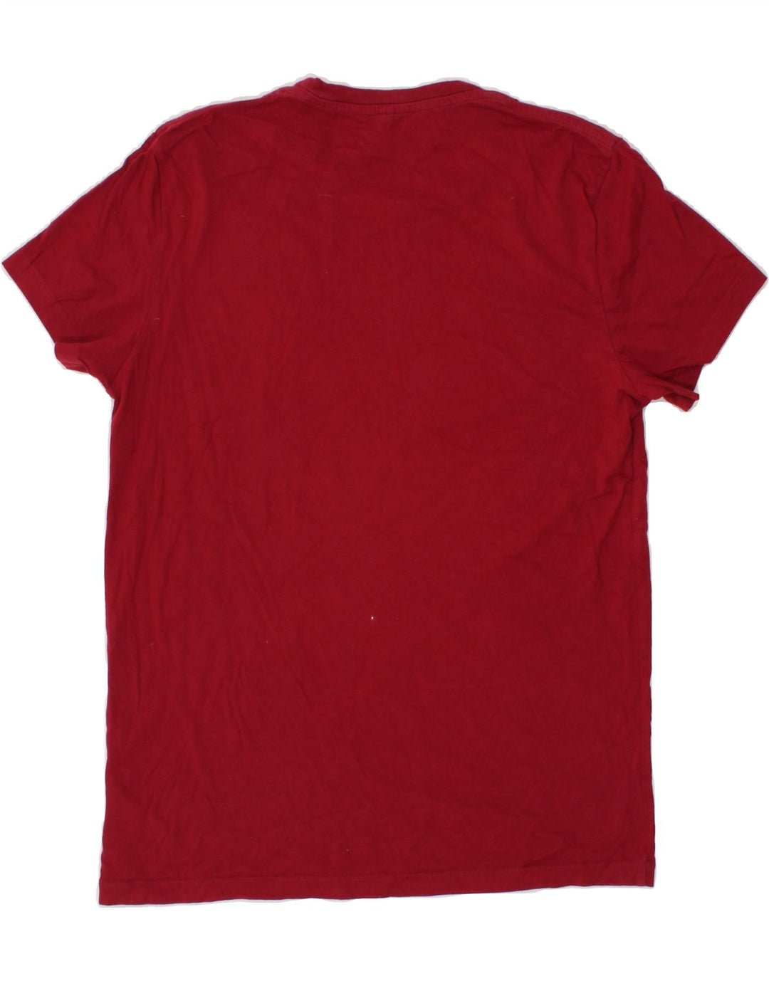 JACK WILLS Mens T-Shirt Top Small Maroon Cotton Vintage Jack Wills and Second-Hand Jack Wills from Messina Hembry 