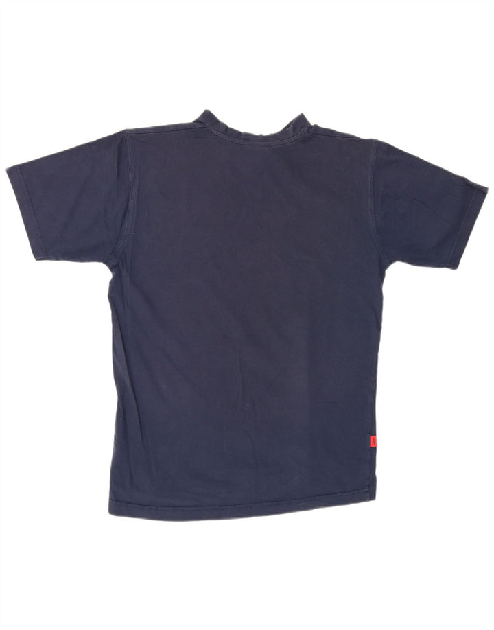 Camiseta Umbro Hombre Top Medium Azul Marino Algodón