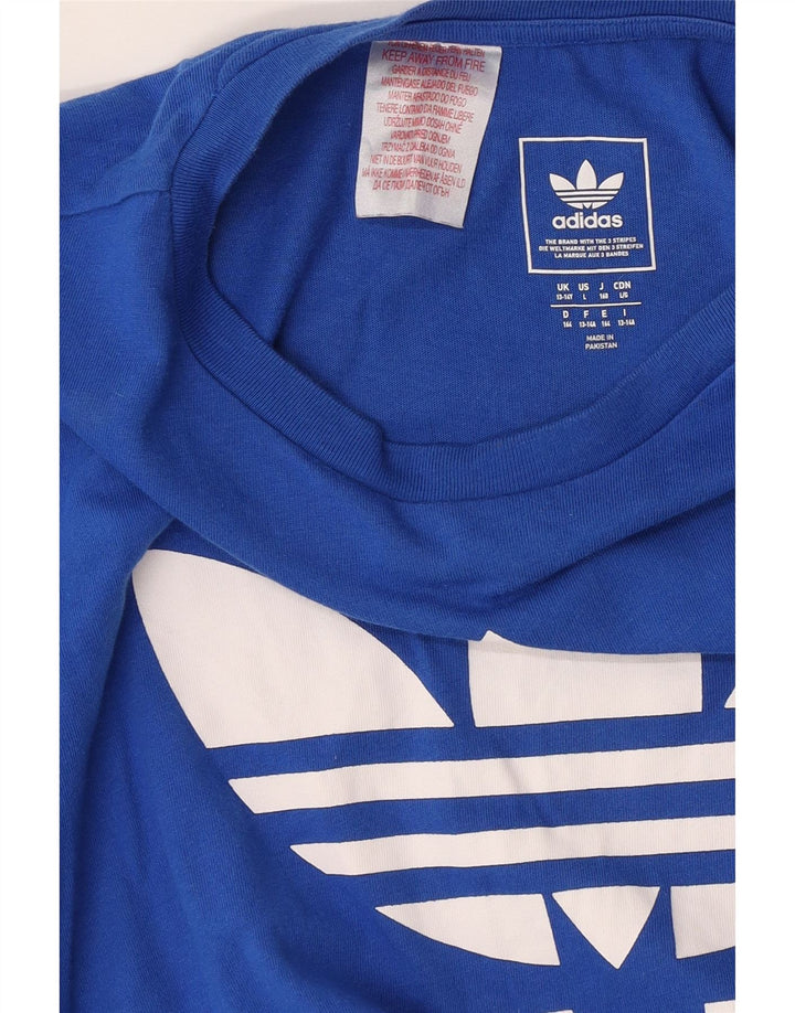 ADIDAS Camiseta Gráfica Niña 13-14 Años Azul
