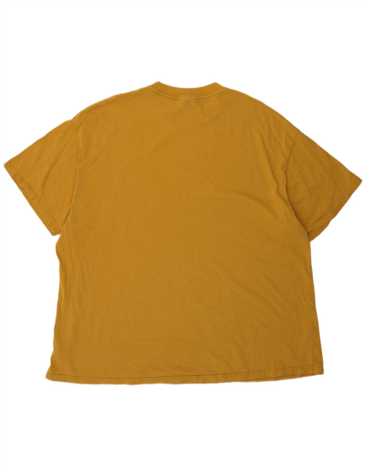 Puma Camiseta con gráfico extragrande para hombre Top XL Algodón amarillo