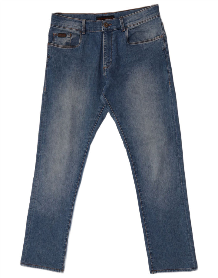 Vaqueros Trussardi Hombre Rectos W33 L31 Azul