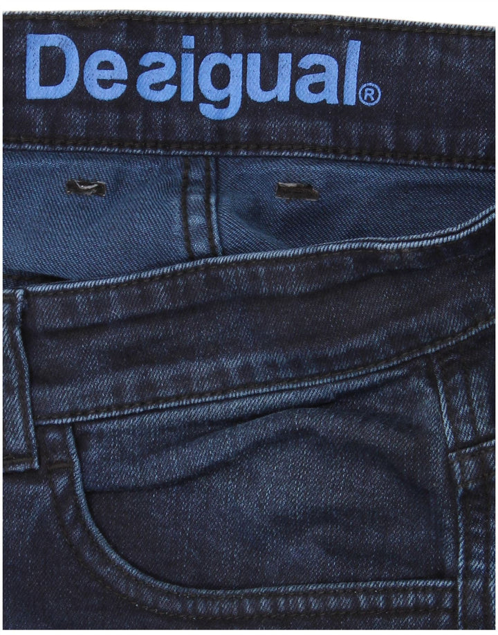 DESIGUAL Vaqueros Slim Hombre W34 L34 Azul Marino