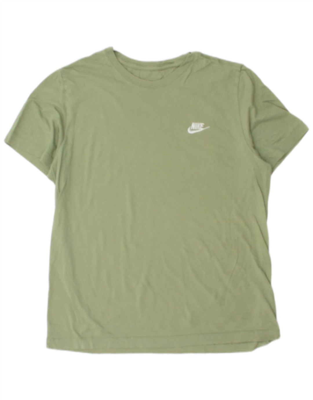 Camiseta Nike Hombre Top Grande Verde Algodón