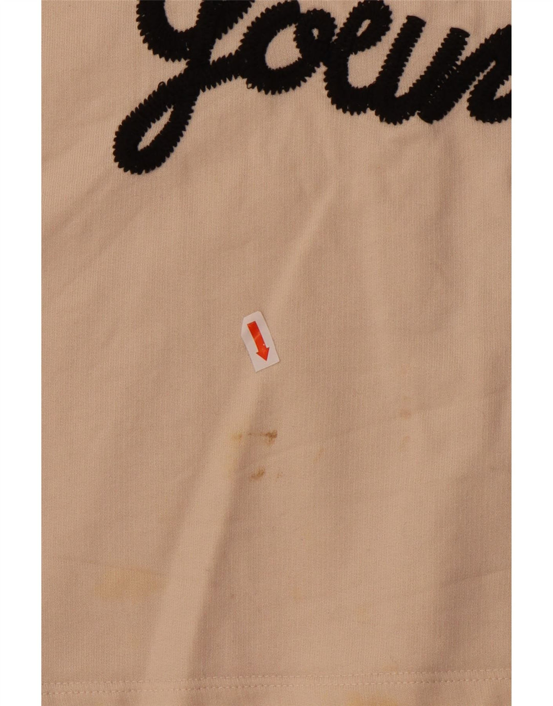 French Connection Camiseta corta con gráfico para mujer UK 44 Algodón beige medio