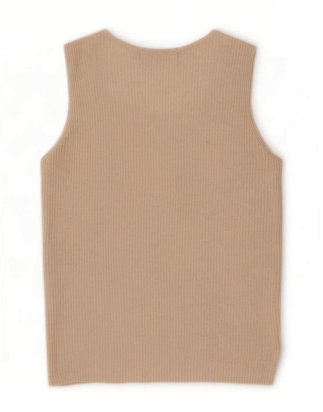 Marks & Spencer - Camiseta sin mangas para mujer, talla 40, talla grande, viscosa beige