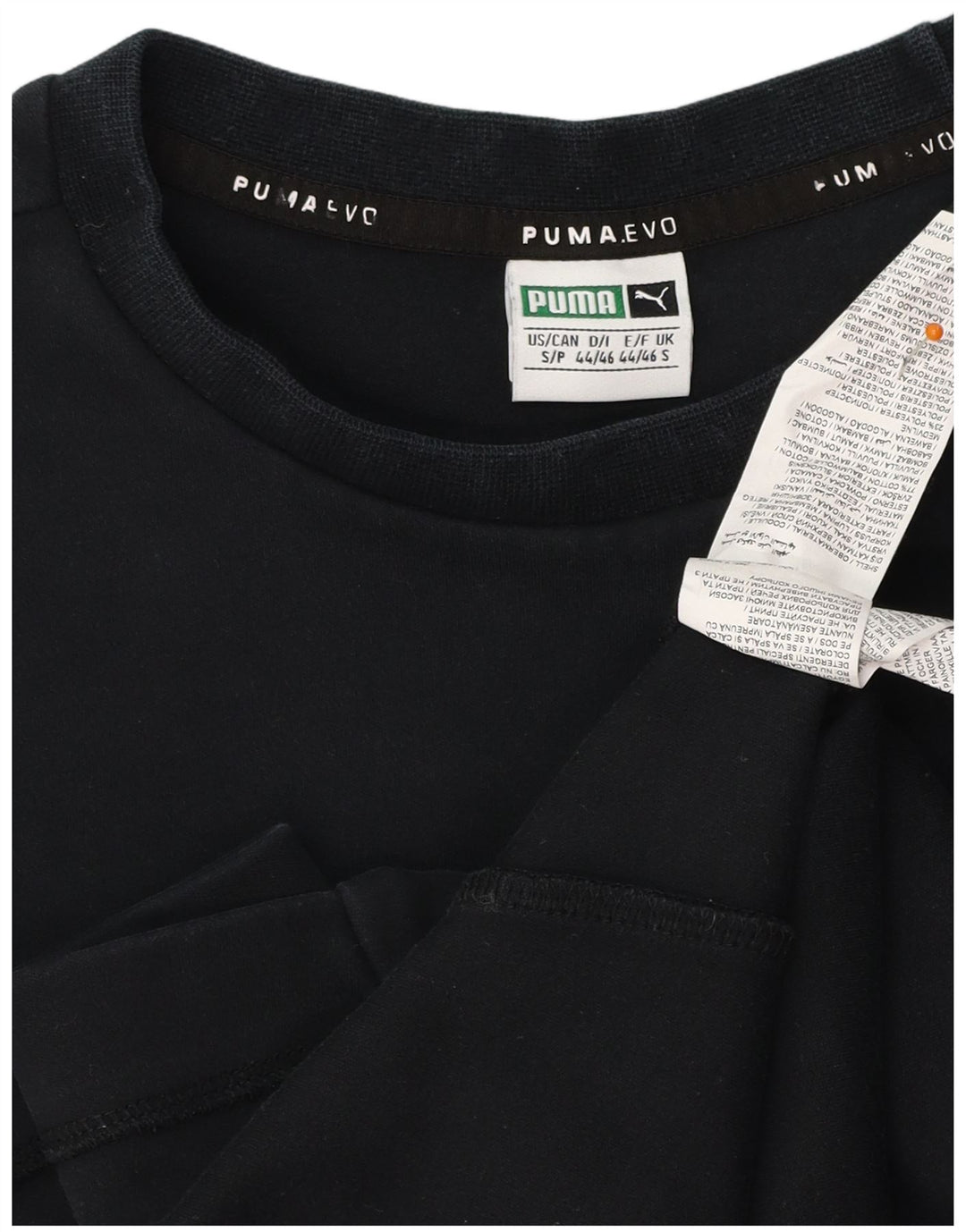 PUMA Sudadera Jumper para Hombre Small Black Cotton