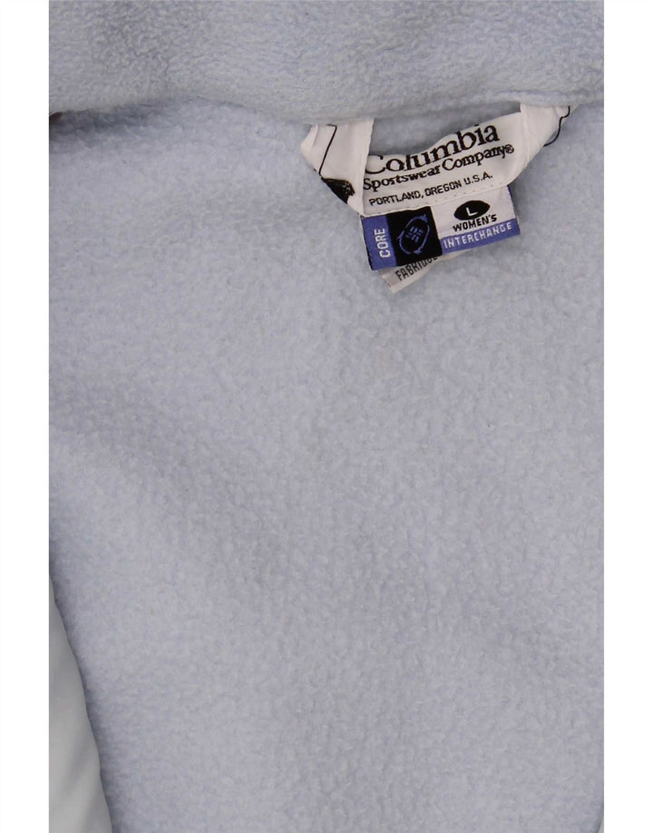 Columbia Chaqueta cortavientos Interchange para mujer Reino Unido 46 Grande Blanco