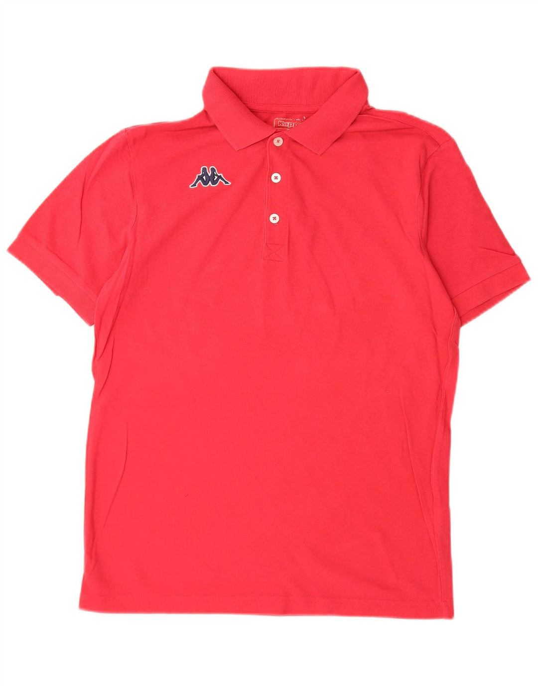 Polo Kappa Hombre Algodón Rosa Medio