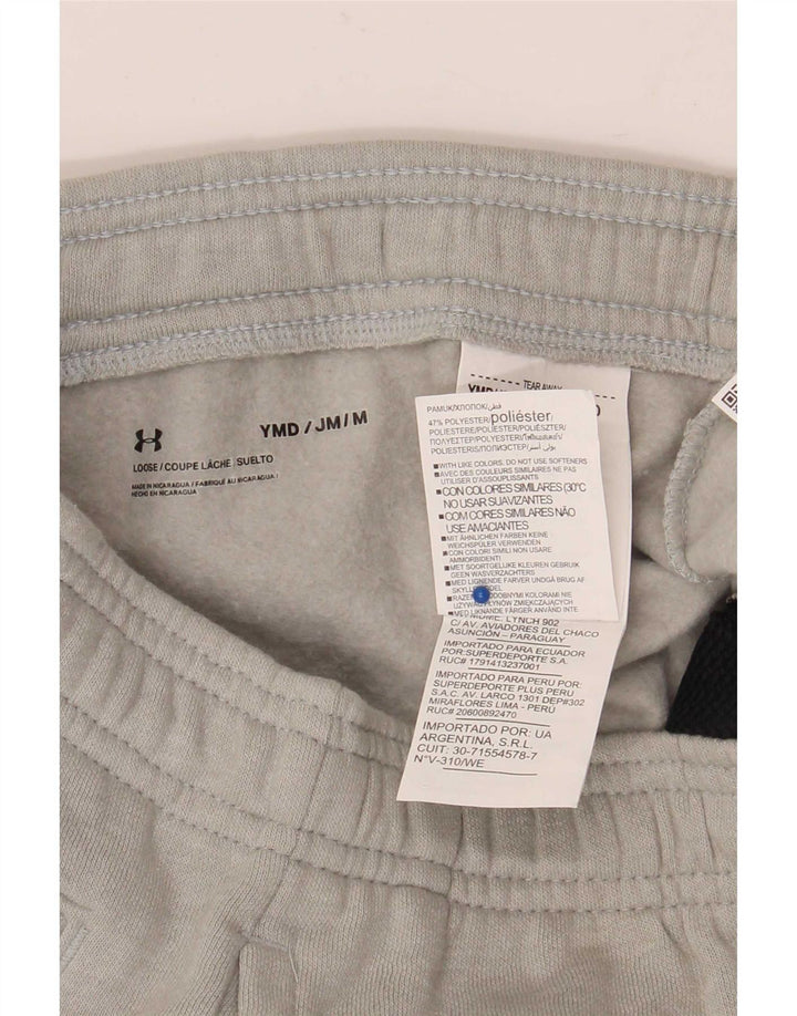 Under Armour Pantalones de chándal para niño Joggers 9-10 años Algodón Gris Medio