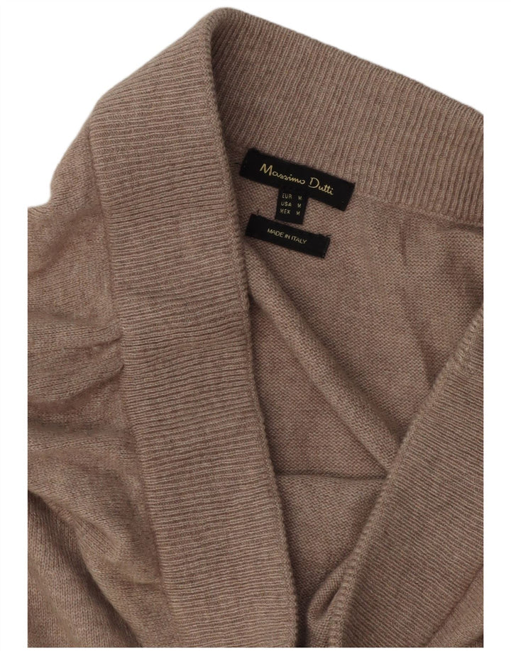 Falda Acampanada Massimo Dutti Mujer Mediana W32 Beige