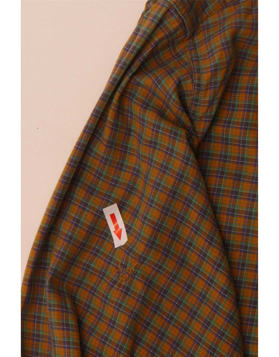 Camisa de franela para hombre Goose & Gander IT 46 Large Brown Check