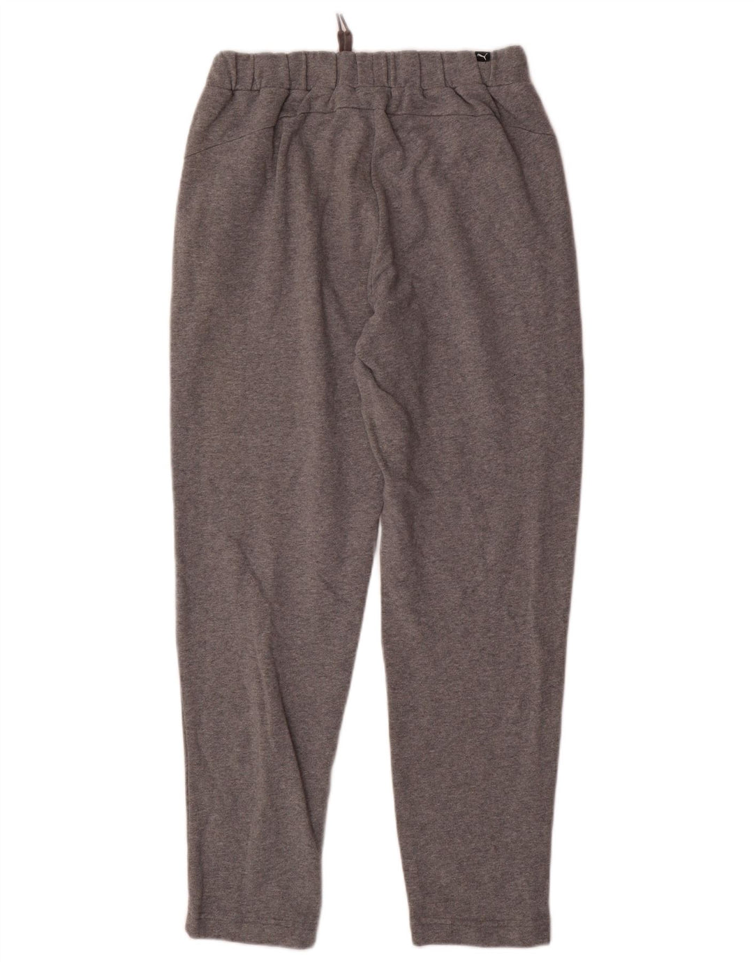 PUMA Pantalones de chándal con estampado gráfico de algodón moteado en gris medio para hombre