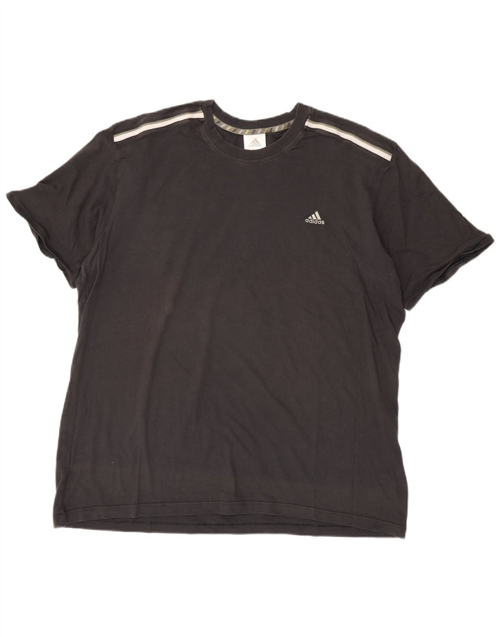 Adidas Camiseta Hombre Top 2XL Algodón Negro