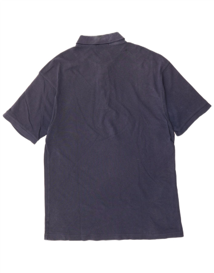 Fred Perry Polo Para Hombre Grande Azul Marino Algodón