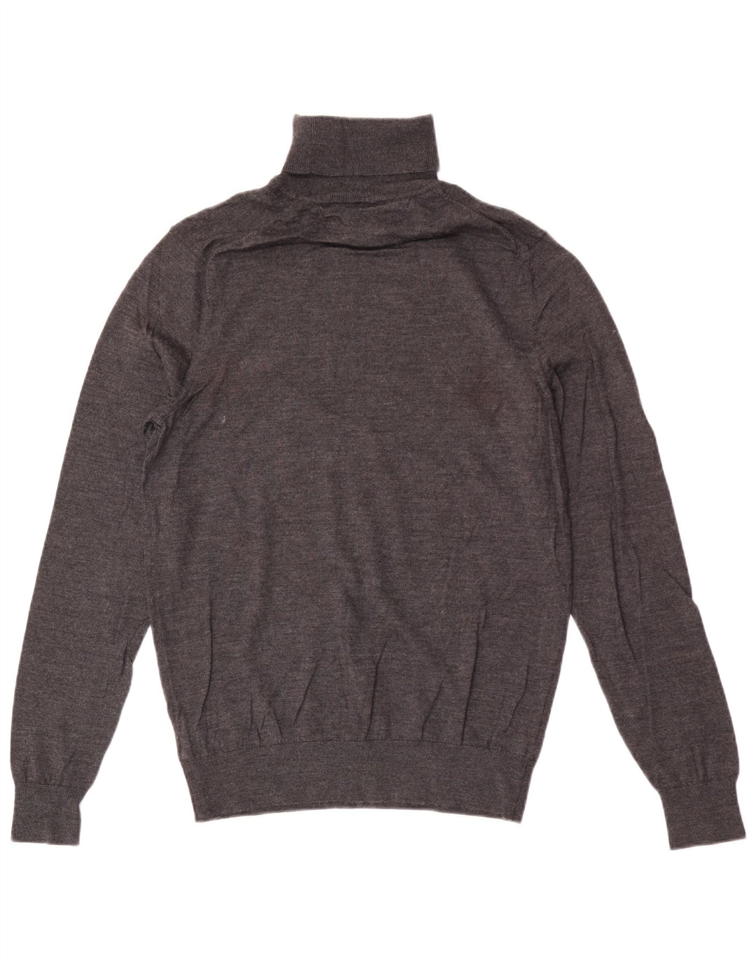 Tommy Hilfiger Jersey con cuello vuelto para hombre de lana gris grande