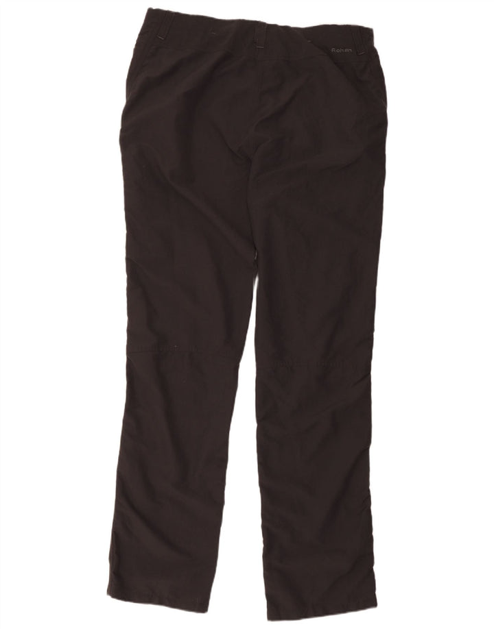 Rohan - Pantalón cargo ajustado para mujer, talla 18 W38 L34, poliamida gris
