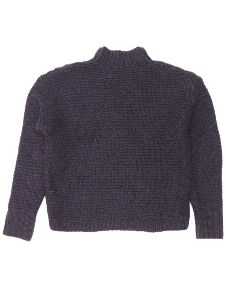 Gap Jersey extragrande con cuello de tortuga para mujer UK 10 Small Azul marino