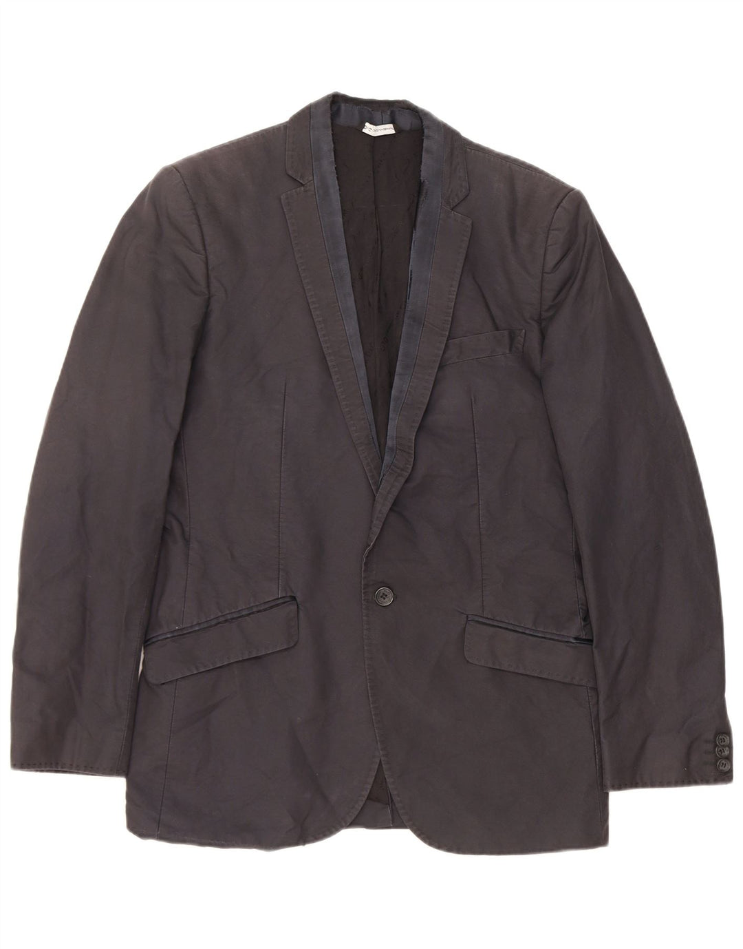 Dolce & Gabbana Traje de 2 piezas con 1 botón para hombre IT 48 Medium W32 L33 Azul marino