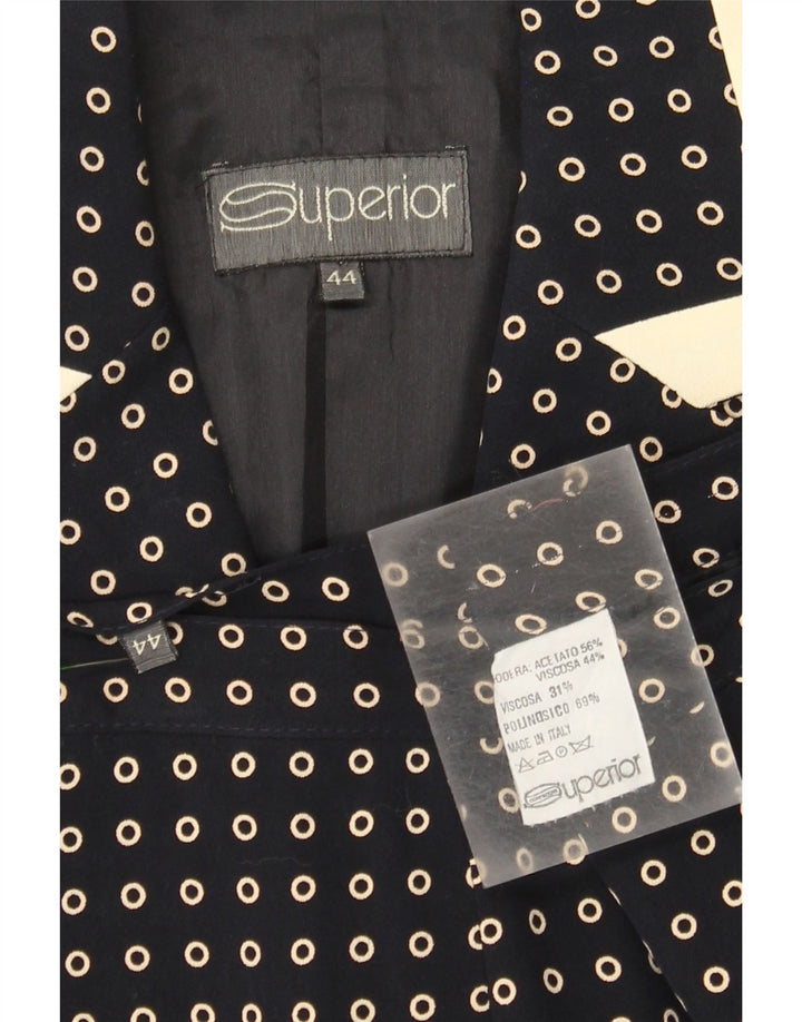 SUPERIOR Conjunto de falda de 2 piezas para mujer IT 44 Medium W30 Azul marino manchado