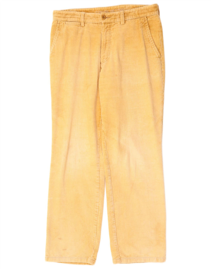 Pantalón recto de pana para hombre Camel Active W36 L32 Algodón beige