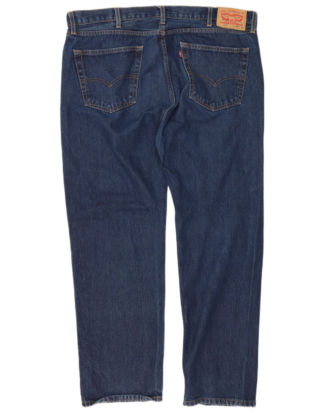 Levi's Jeans rectos 505 para hombre W40 L30 Algodón azul marino