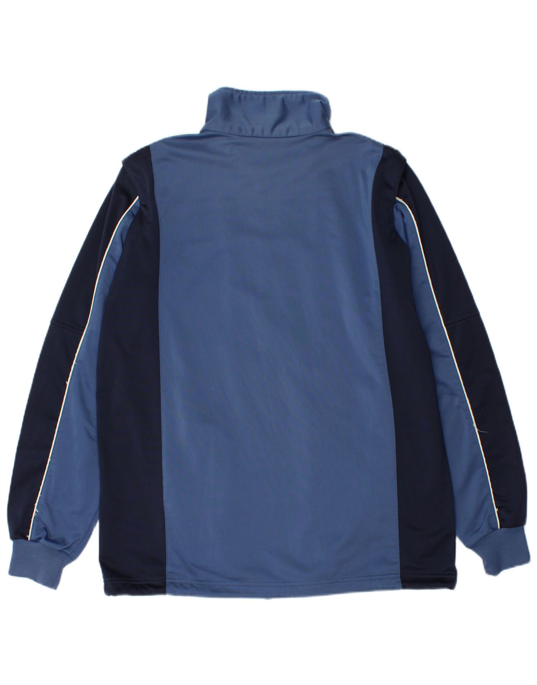 Kappa Hombre Chaqueta Top De Chándal Azul Medio Colorblock