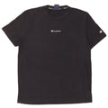 Champion Camiseta gráfica para hombre Top Medium Black Cotton