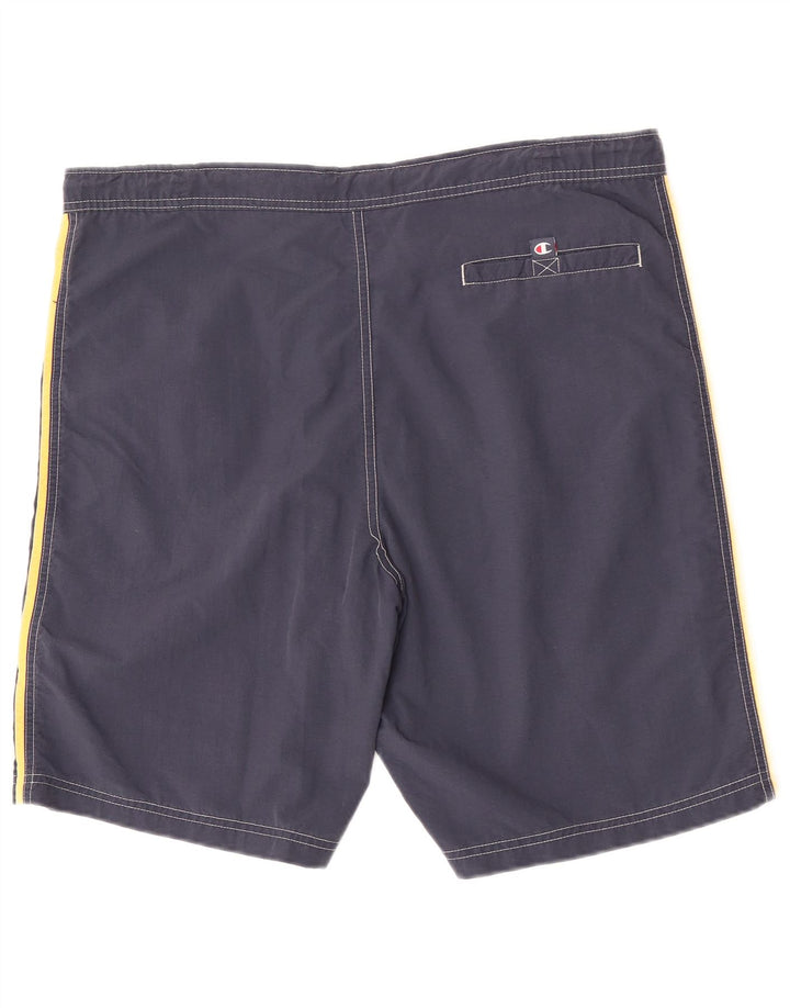 Champion Bañador para hombre, talla grande, color azul marino, poliamida