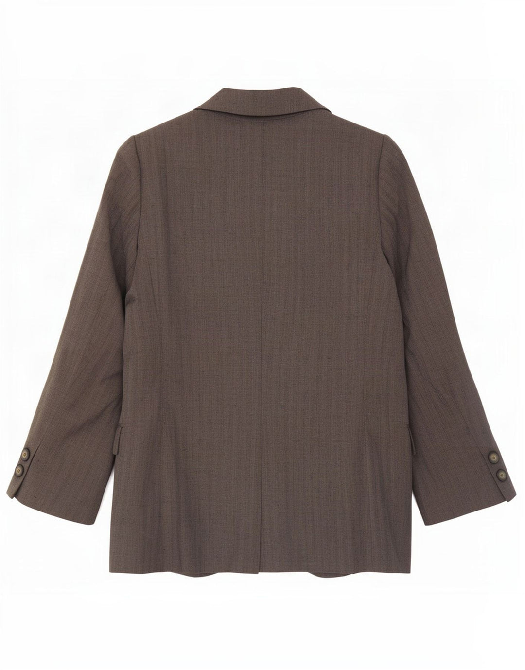 Byblos Chaqueta Blazer de 3 Botones para Mujer UK 10 Small Gris Rayas