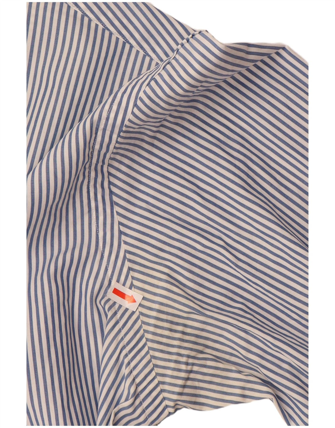 RALPH LAUREN Camisa personalizada para hombre Algodón a rayas azul medio