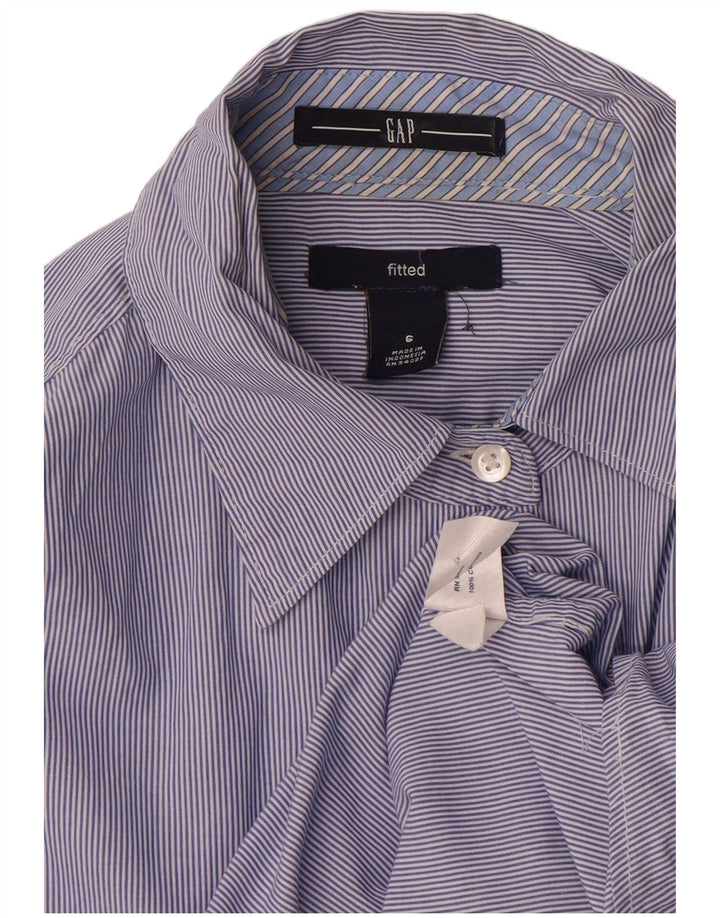 Camisa Gap para mujer US 6 Mediana Púrpura Rayas