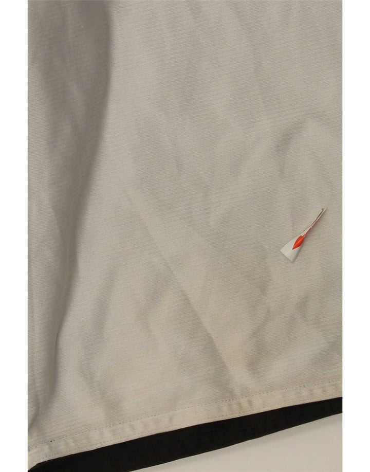 Adidas - Pantalones cortos deportivos para hombre, color blanco medio, poliéster color block