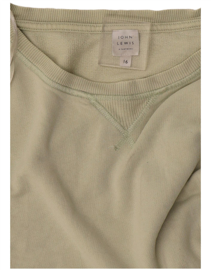John Lewis - Sudadera para mujer (talla 40), color verde
