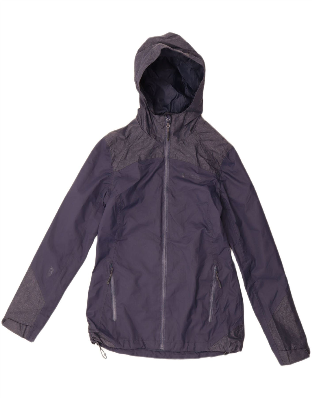MOUNTAIN WAREHOUSE Chaqueta impermeable para mujer UK 10 Small Azul marino Colorblock