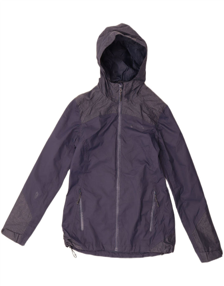 MOUNTAIN WAREHOUSE Chaqueta impermeable para mujer UK 10 Small Azul marino Colorblock