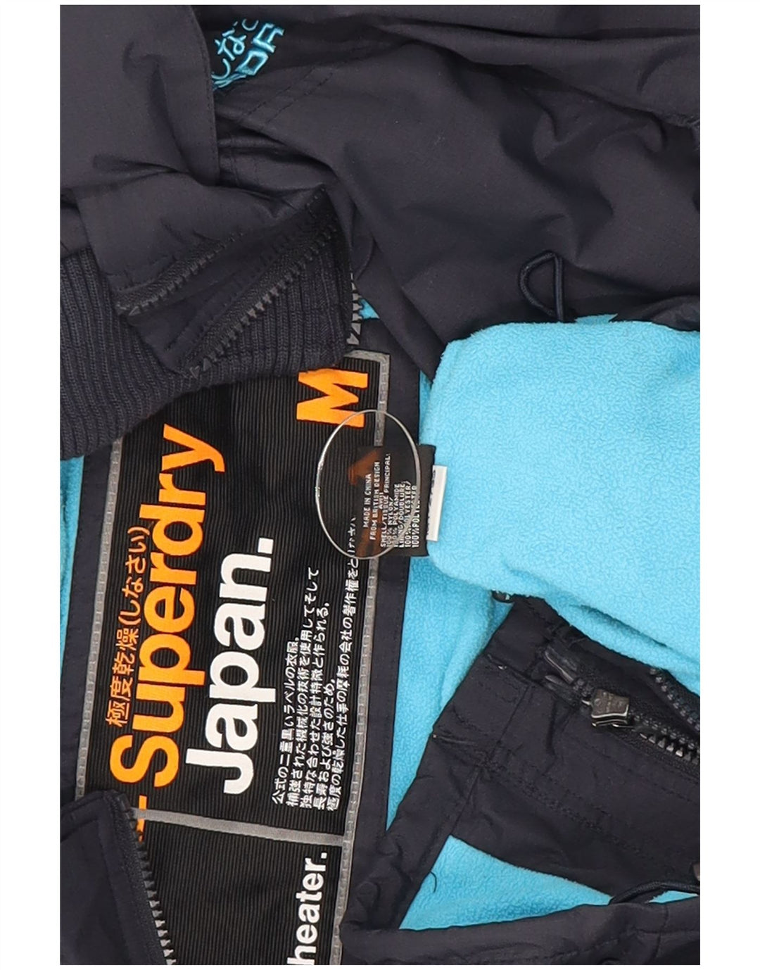 Superdry Chaqueta Cortavientos Windcheater para Mujer UK 44 Azul Marino Mediano