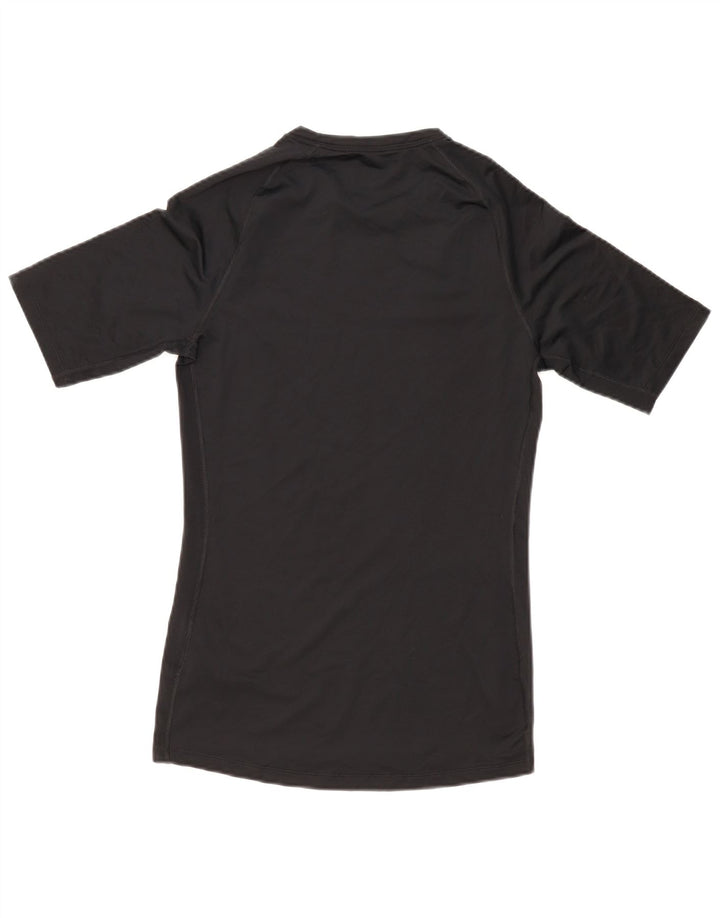 Camiseta Nike Dri Fit para hombre Top poliéster negro mediano