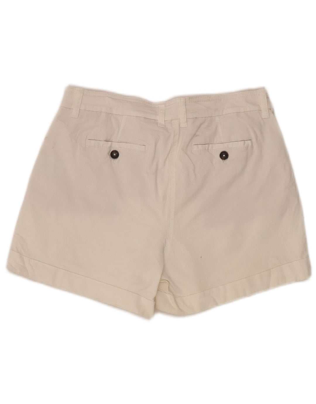 Pantalones cortos chinos Boden para mujer UK 12 Medium W30 Algodón blanco