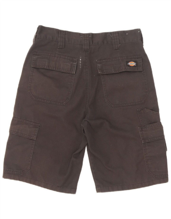 Dickies Pantalones cortos cargo para hombre W34 Poliéster negro grande
