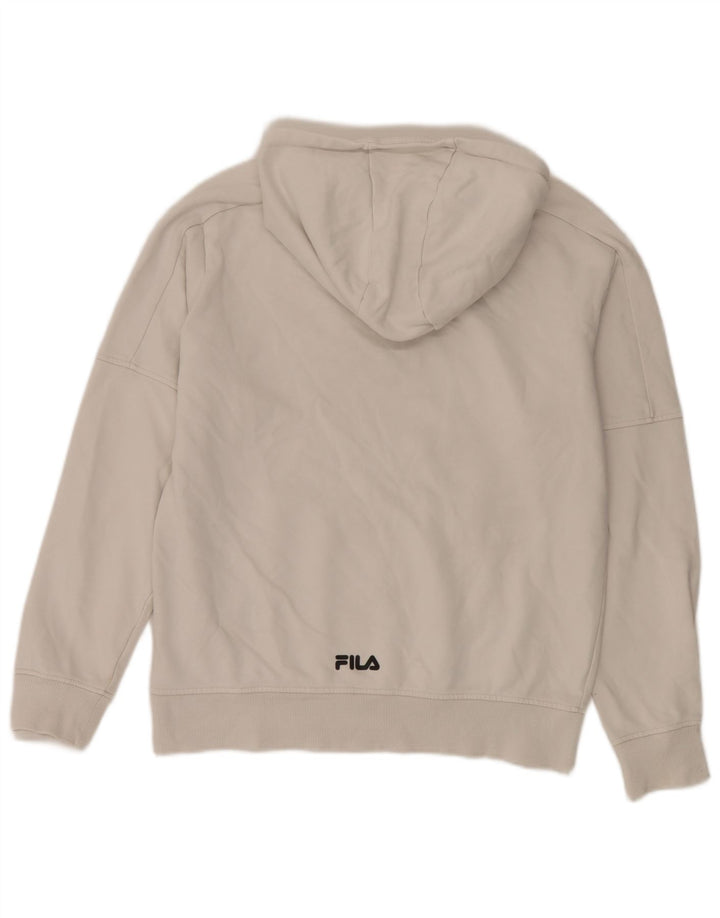 Fila Hombre Graphic Sudadera Con Capucha Jersey De Algodón Blanco Mediano
