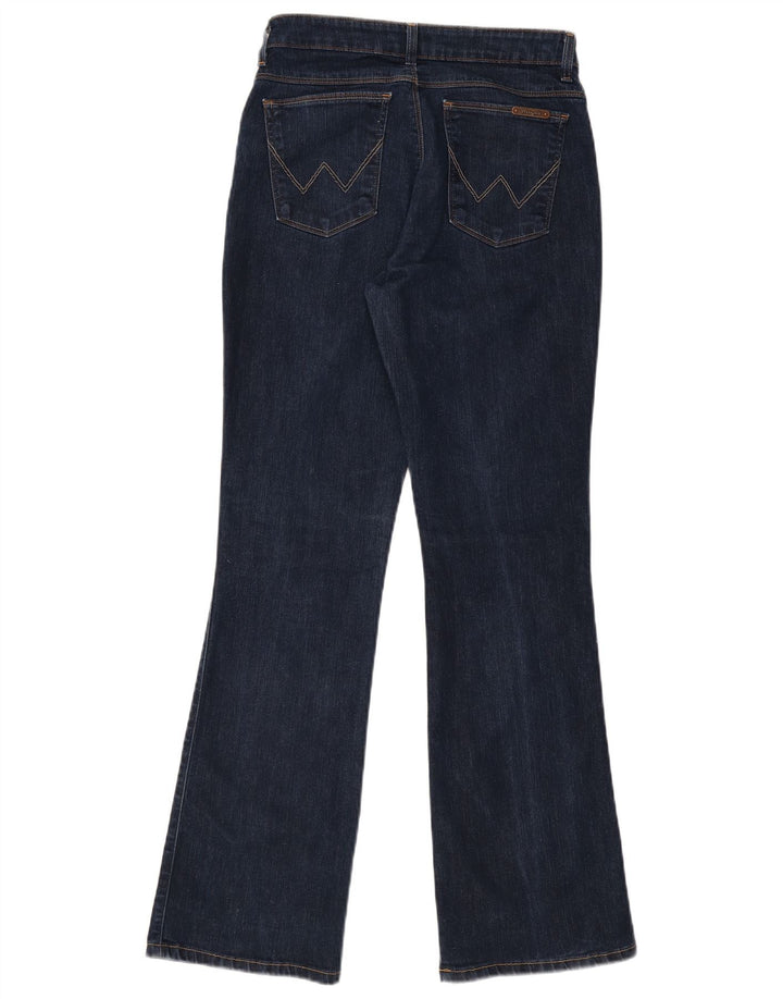 Vaqueros Wrangler Mujer Acampanados W31 L32 Azul Marino Algodón