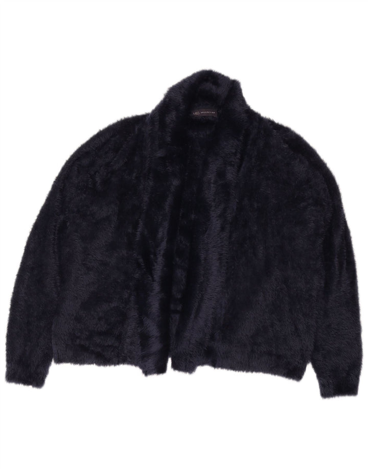 Marks & Spencer Cárdigan para Mujer UK 40 XL Poliamida Azul Marino