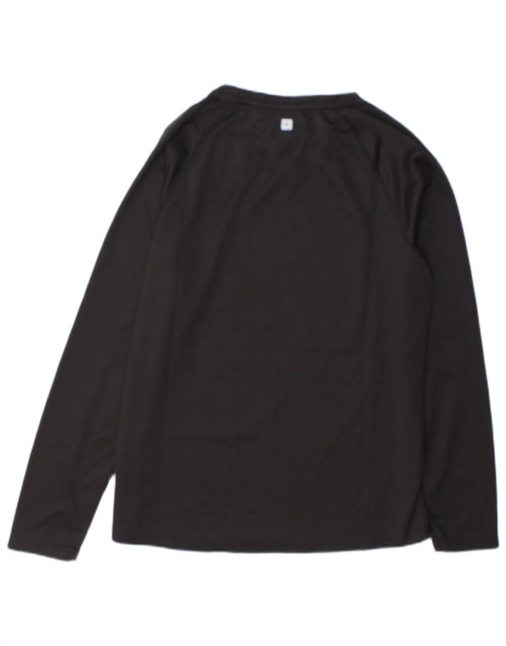 Camiseta de manga larga para hombre Mountain Warehouse UK 44 Grande Poliéster negro