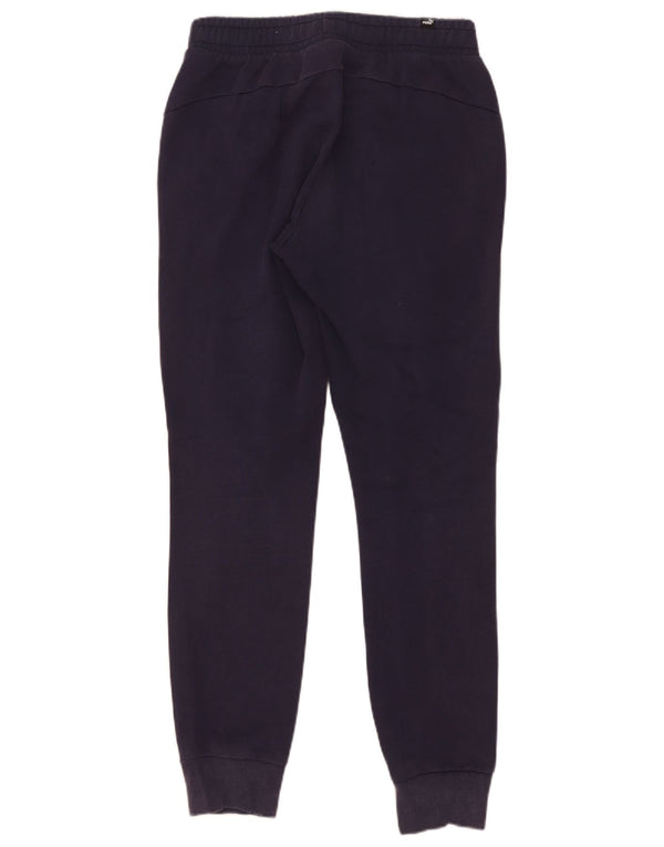 Puma Pantalones De Chándal Para Hombre Joggers Small Azul Marino Algodón