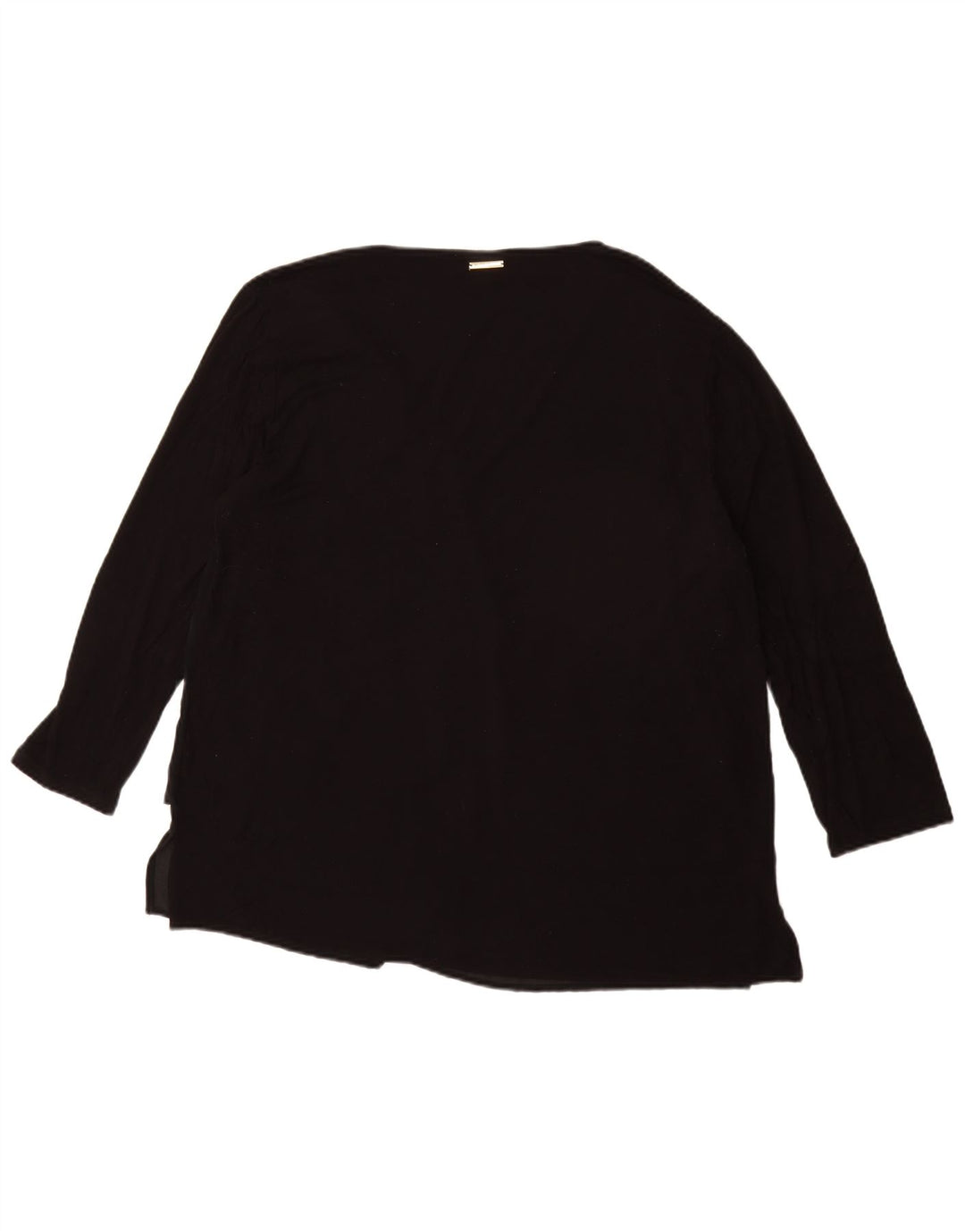 MICHAEL KORS Top Mujer Manga 3/4 UK 40 XL Negro Sintético