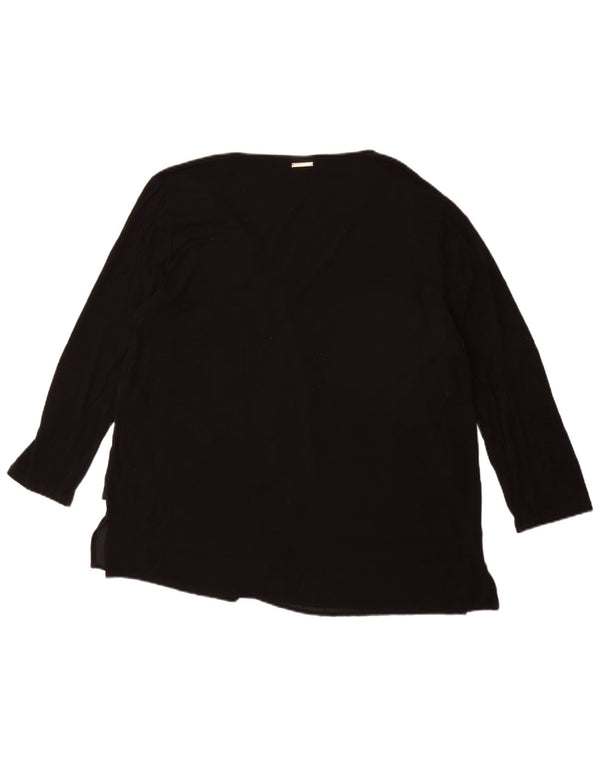 MICHAEL KORS Top Mujer Manga 3/4 UK 40 XL Negro Sintético