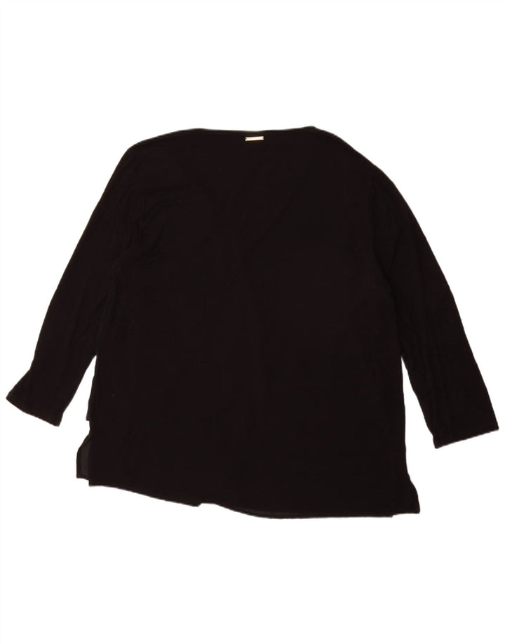MICHAEL KORS Top Mujer Manga 3/4 UK 40 XL Negro Sintético