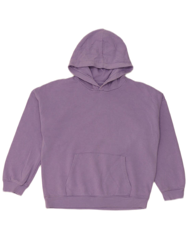 Marks & Spencer Sudadera con capucha para niña 11-12 años Algodón Morado