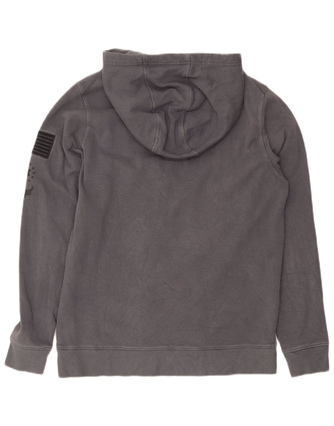Under Armour Jersey con capucha gráfica de algodón gris medio para hombre